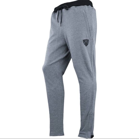FISLL NBA Brooklyn Nets Team Logo Joggers in Gray - Picture 1 of 10